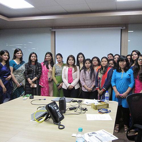 Corporate Training on Power Dressing and Personal Grooming for NIIT on Womens Day