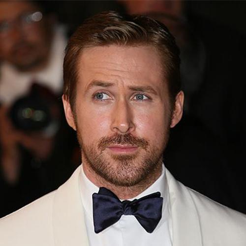 Ryan Gosling face shape, Hair Style & Beard Shape