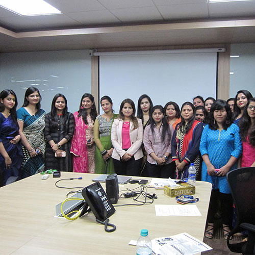 Corporate Training on Power Dressing & Personal Grooming for NIIT on Women’s Day