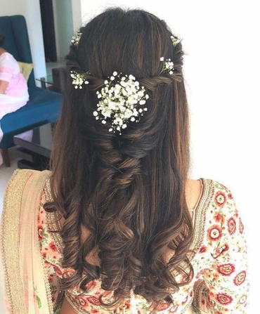 1. Floral Hair:
