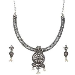 Oxidized jewelry sets