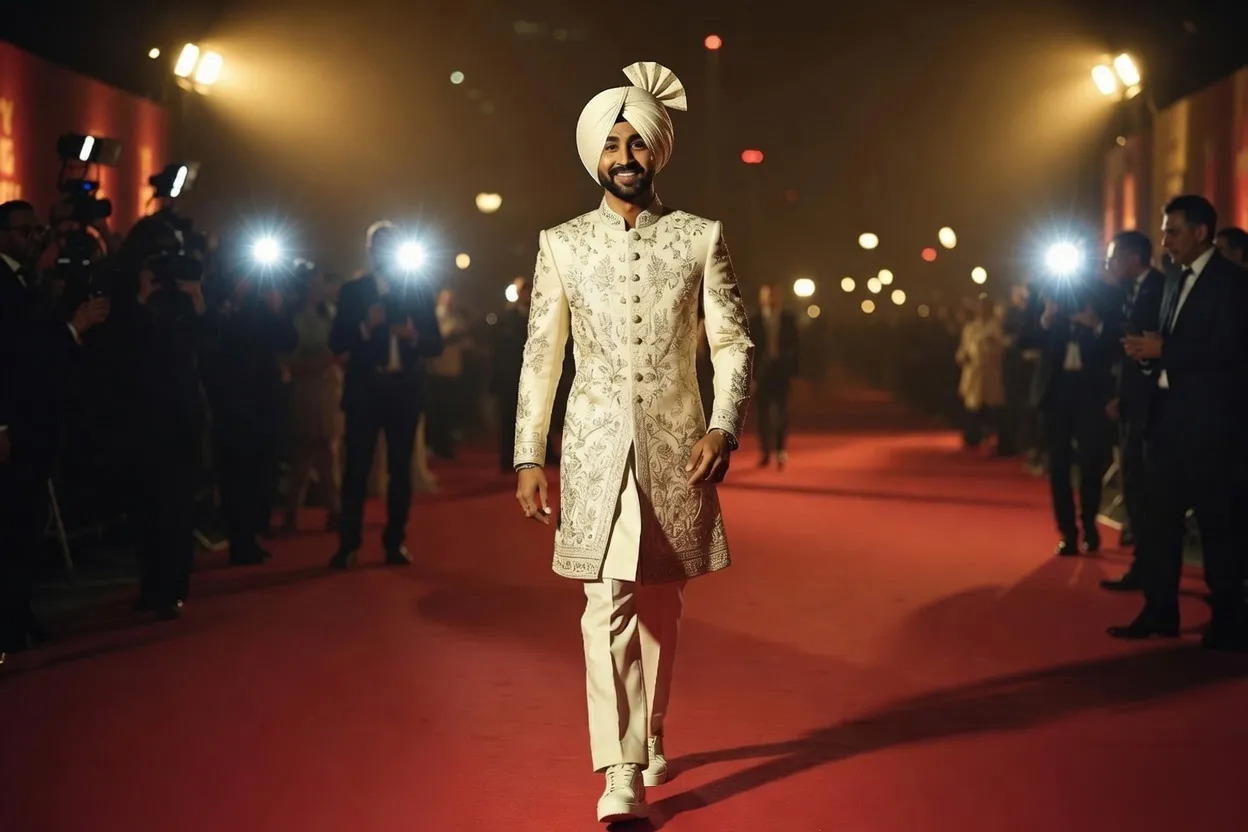 The Diljit Dosanjh Style Guide: Tailored to His Body Shape, Face Shape, and Profession